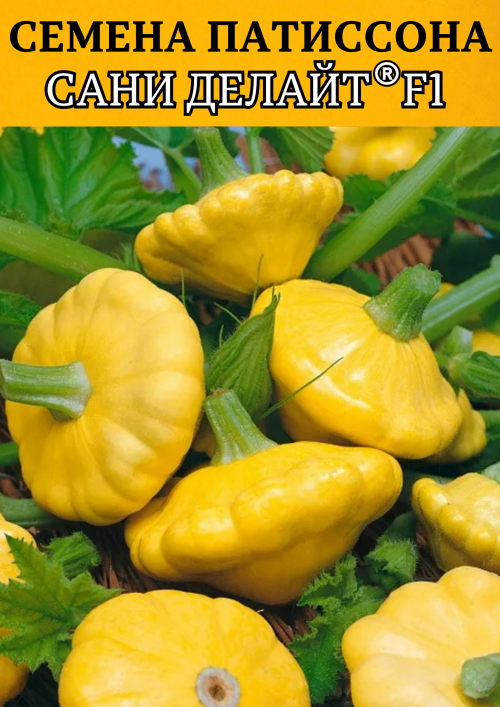 Сани Делайт F1 семена патиссона